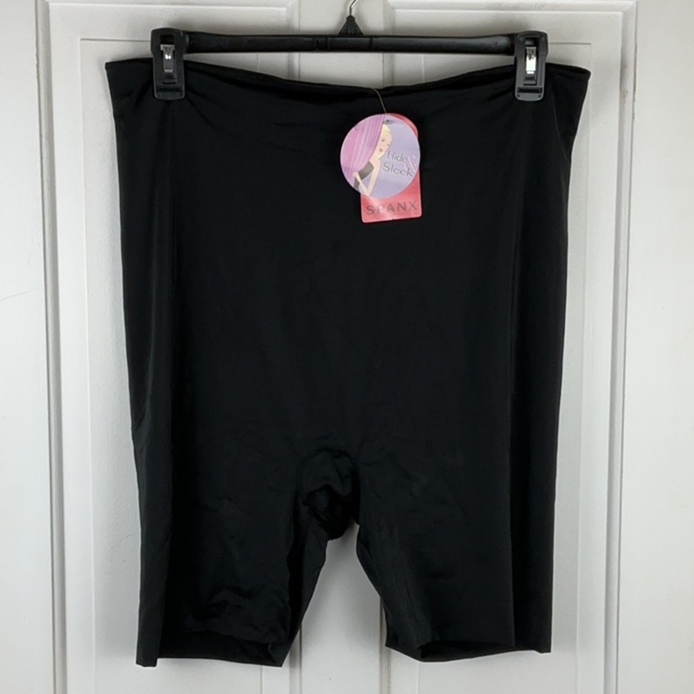 SPANX Hide & Sleek Women’s Black Mid-Thigh Smoother by Sara Blakely Size 3X